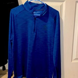 Blue top golf jacket